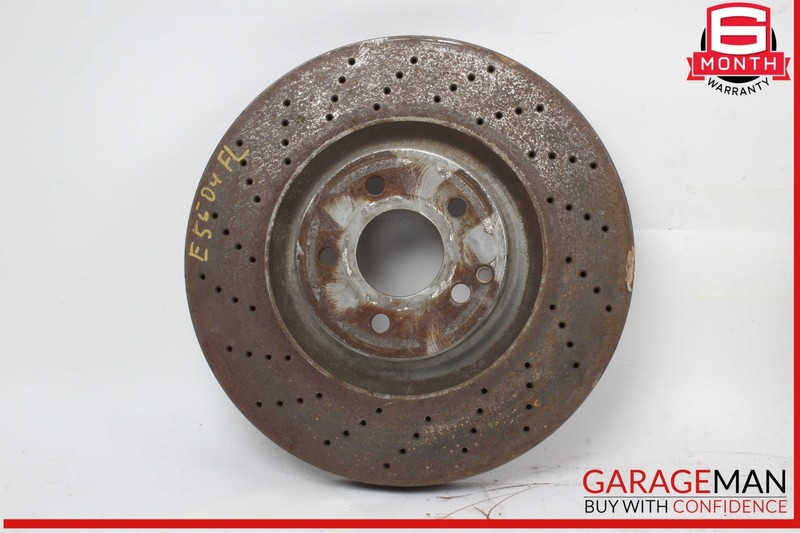 03-09 Mercedes W211 E550 E320 E350 Front Right & Left Brake Rotors Disc Set OEM gallery