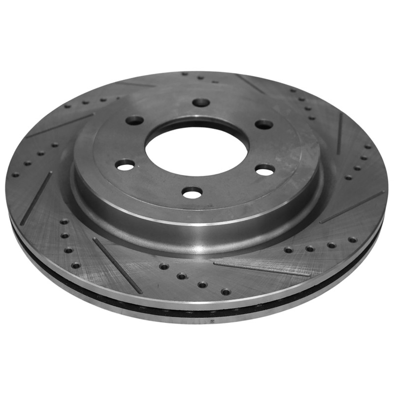 Drilled Brake Rotor for Ford Expedition 18-21 F-150 Lincoln Navigator Rear Pair gallery