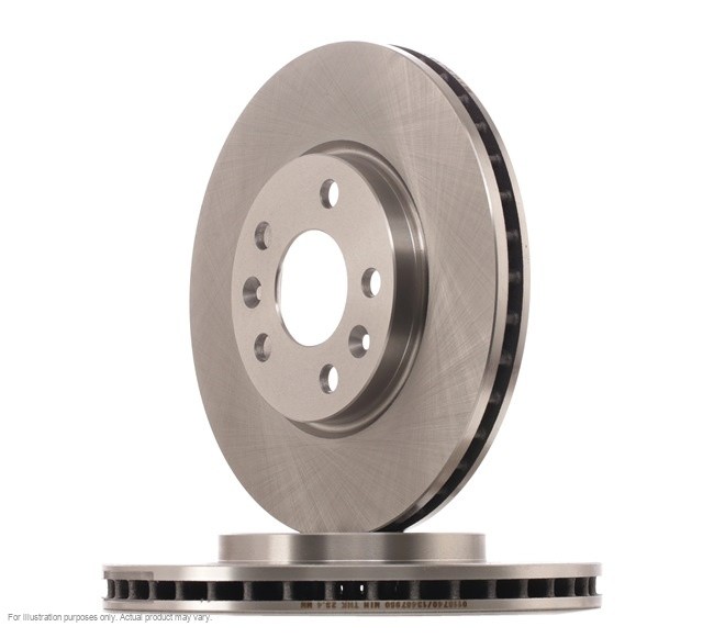 2X APEC Front Brake Discs for RENAULT AUSTRAL TCe 140 2022- 296mm Vented DSK3390 gallery