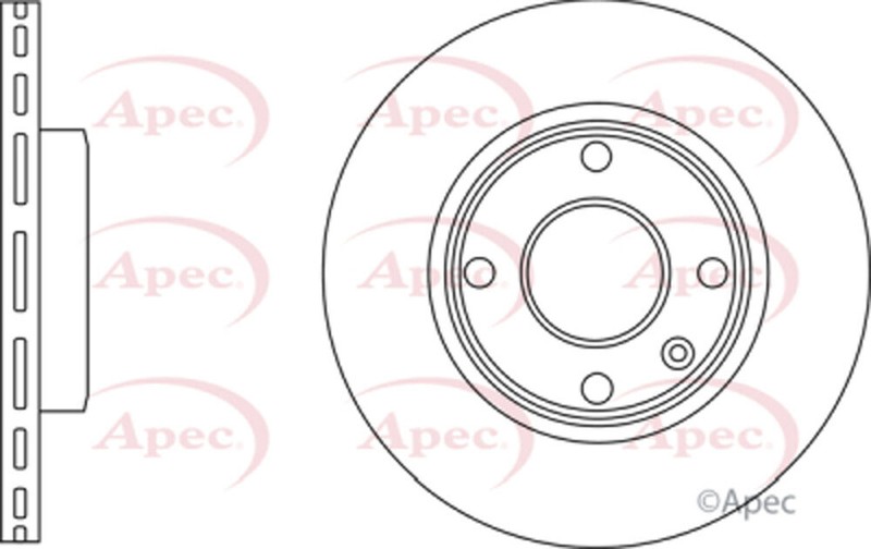 Fits Vauxhall Viva 2015-2019 1.0 GCP Front Brake Disc 13584676 gallery