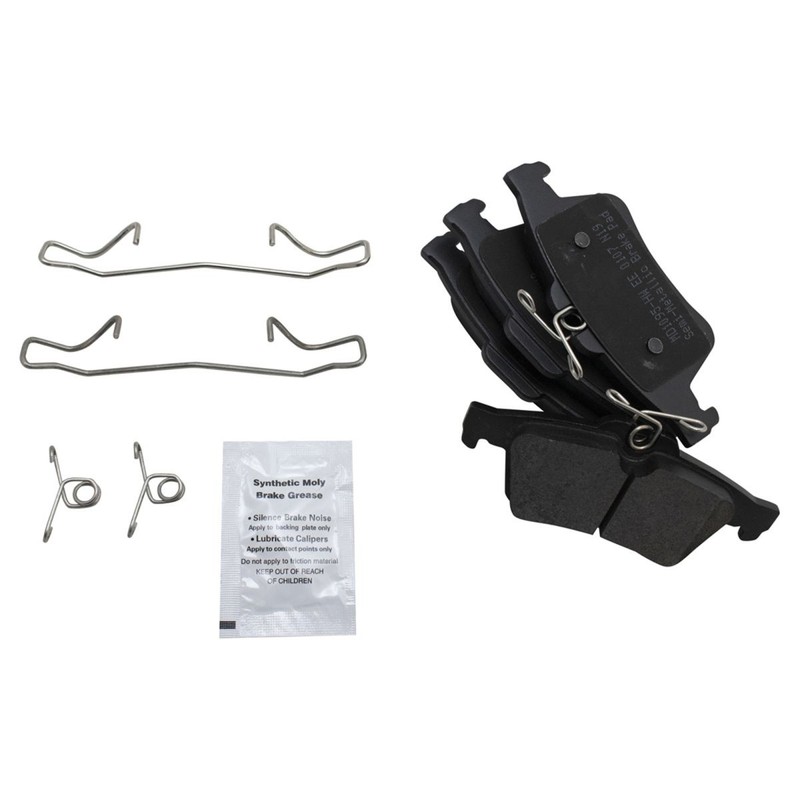 Front & Rear Semi-Metallic Brake Pad & Rotor Kit LH & RH Sides for Mazda 5 gallery