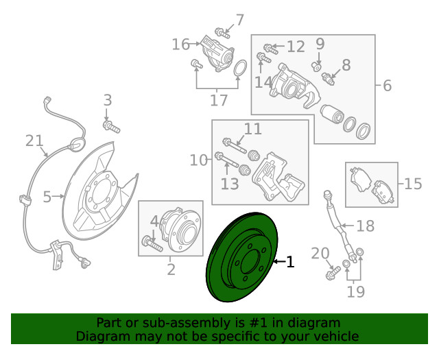 Genuine Mazda Disc Brake Rotor GHT2-26-251 gallery