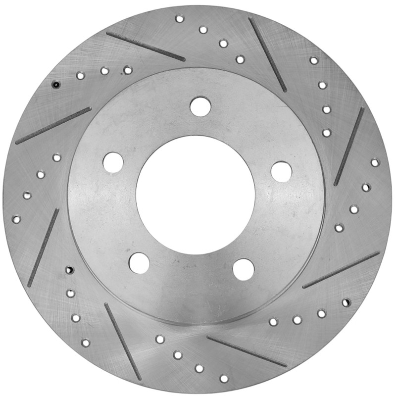 2x 308mm Front Drilled & Slotted Brake Rotor for Ford F-150 1997-2004 4WD 5-Lug gallery