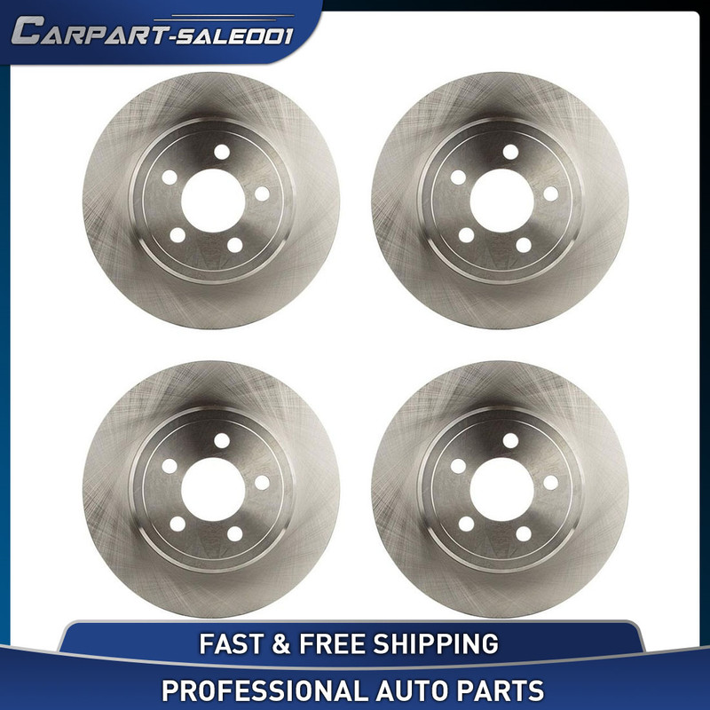 Front Rear Disc Brake Rotors for 2012 Mercedes-Benz C180