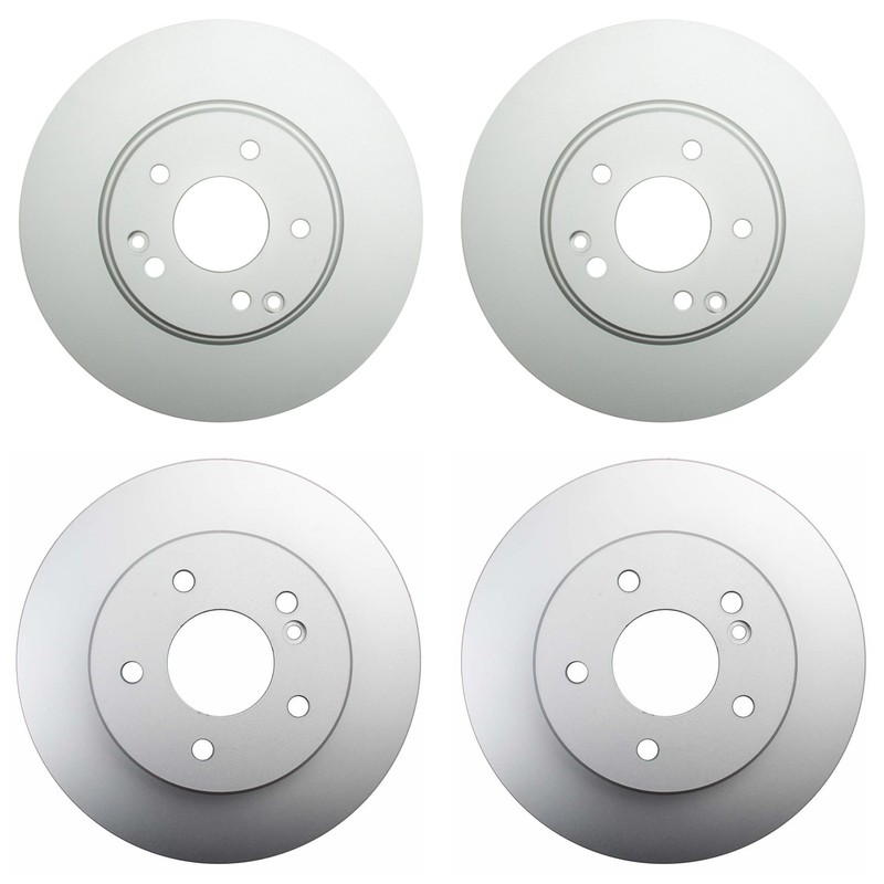 Hella Front 300mm Rear 290mm Brake Rotors Kit For W203 C40 C280 C320 C350 CLK320