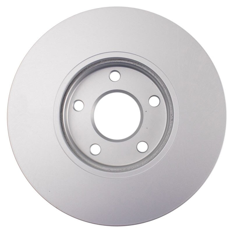 TRQ Front Ceramic Brake Pad & Coated Rotor Kit for 10-13 Ford Transit Connect gallery
