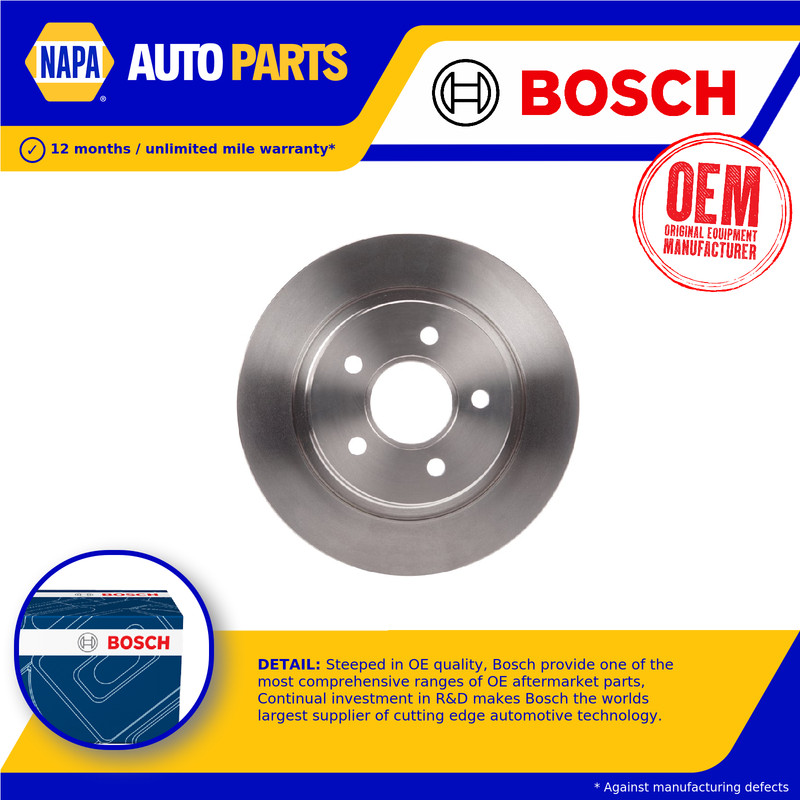 2x Brake Discs Pair Solid fits FORD TRANSIT CONNECT TDCi 1.8D Rear 02 to 13 Set