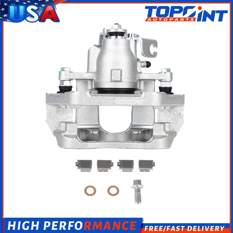 Single Rear Left Brake Caliper For 2009 Ford Flex 09-11 Lincoln MKS with Bracket