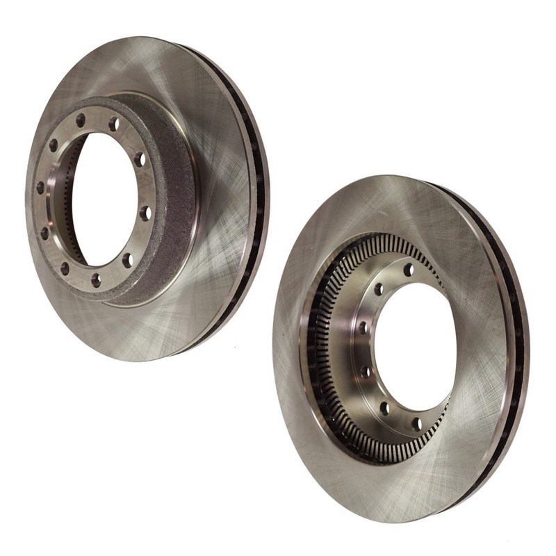 SureStop Brake Disc For Ford F59 2011-2020 Front/Rear 2-Wheel Set Plain Surface
