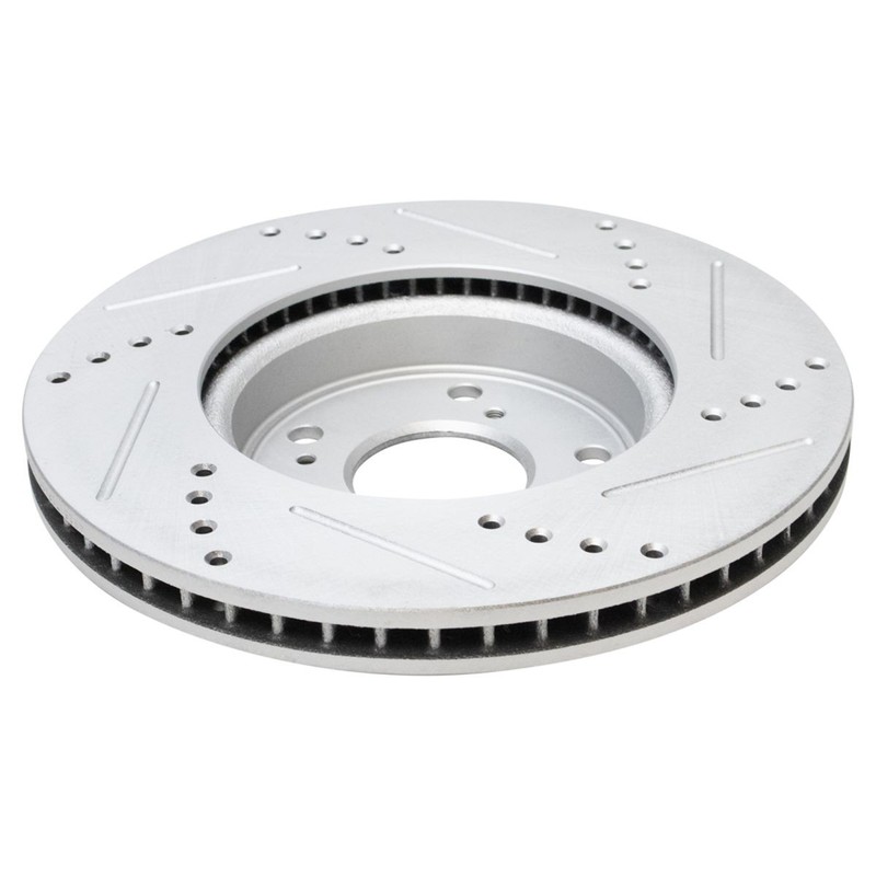 TRQ Front and Rear Brake Rotors Set For 2013-2020 Honda Accord 2015 Civic gallery