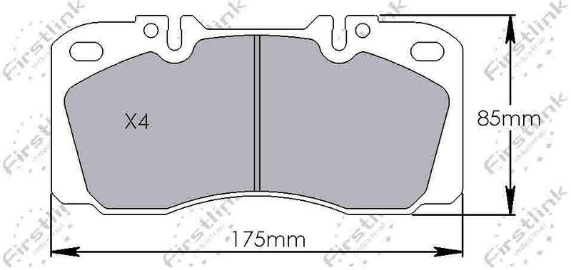 Beulas Midi Star 1991 - 2014 Front Brake Disc Pads - Includes Studs gallery