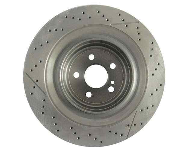 Rear Brake Rotor Bendix PRT6262 For Mercedes-Benz C204 W218 C218 W212 S212 W222
