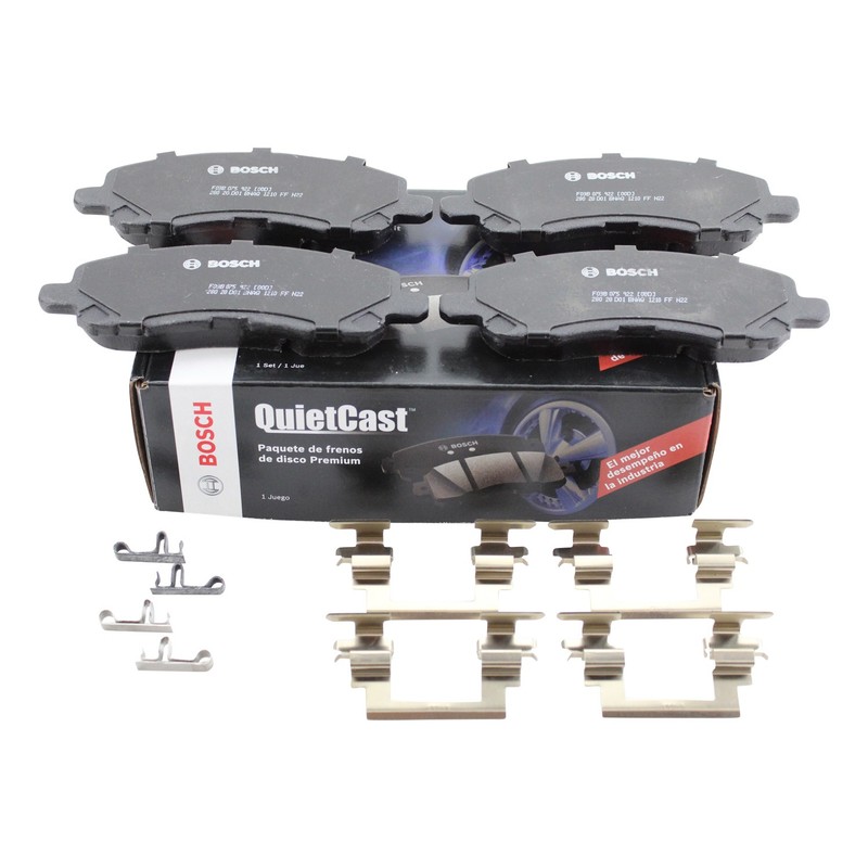 DuraGo Front Rotors Bosch QuietCast Ceramic Disc Brake Pads Kit For 200 Compass gallery
