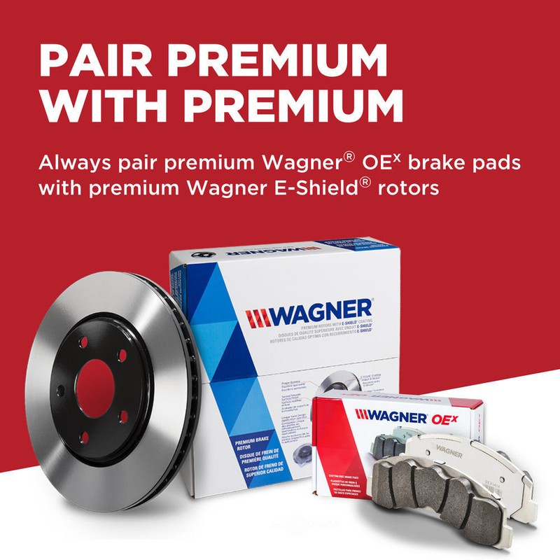 Rr Premium Ceramic Brake Pads Wagner OEX1042A gallery