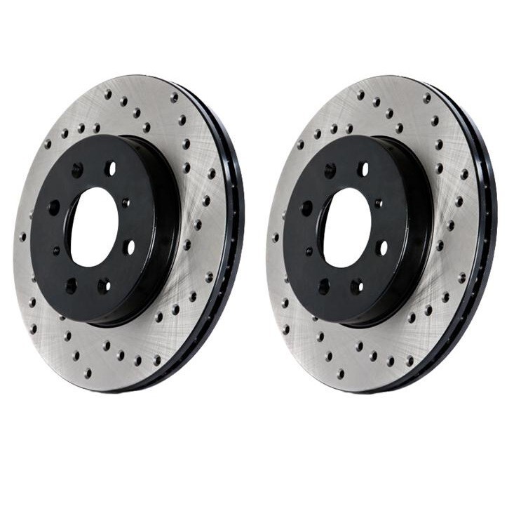 Dodge Viper 1992-02 StopTech 128.63036 Sport Cross-Drilled Disc Brake Rotor Set