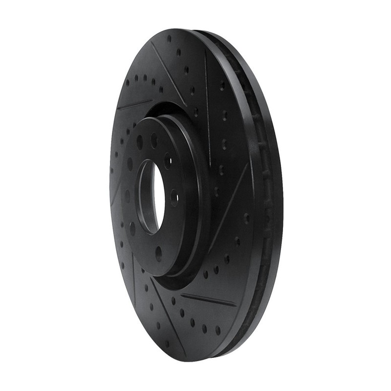 For Saab 9-3 2006-2011 Brake Rotor Front, Passenger Side | Cast Iron | Vented gallery