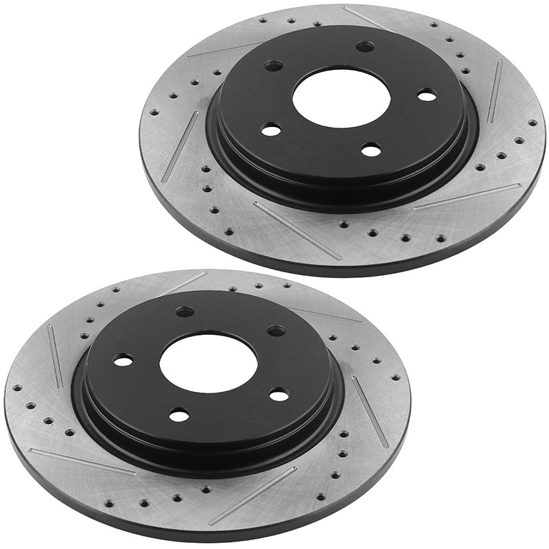 Rear Brake Rotors and Brake Pads For Acura Mdx 2001-2006 Honda Pilot 2003-2008 gallery