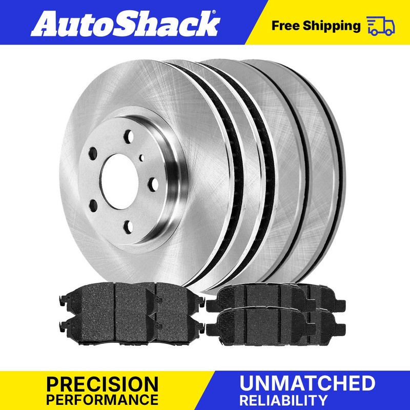 Front & Rear Brake Rotors & Pads for INFINITI G35 G37 EX35 M35 M45 Nissan 370Z
