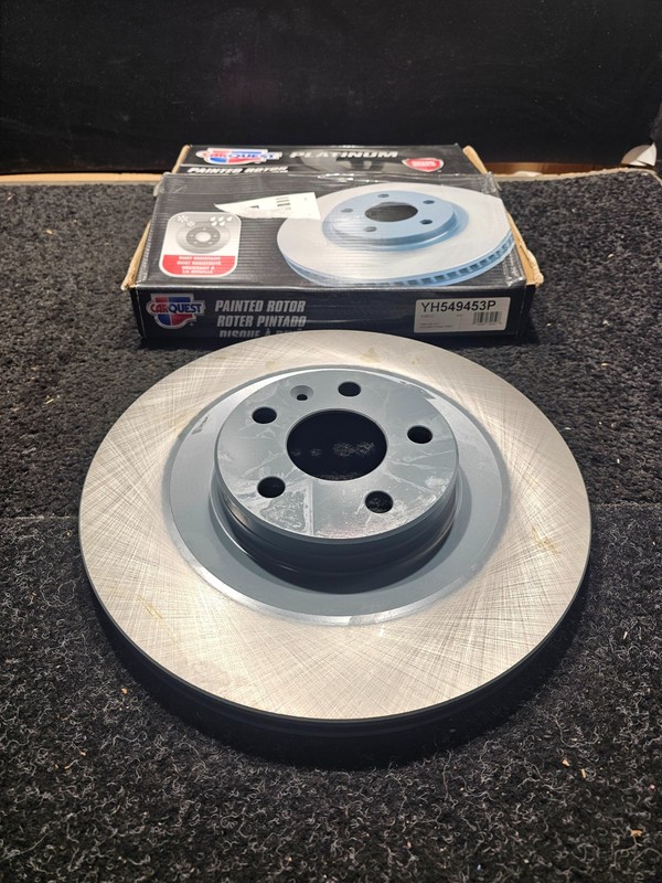 (QTY 2) For Volvo V60 Cross Country 2020-2024 Rear Brake Disc Rotor YH549453P gallery