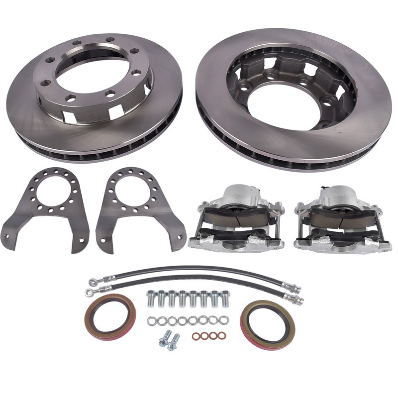For GM 1973-1988 Disk Brakes 14 Bolt Complete Disc Brake Conversion Kit 10.5 SRW gallery