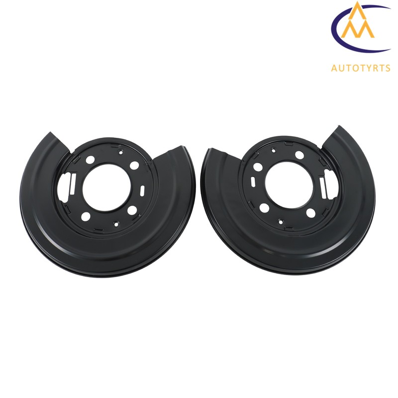 For Ford F-350 F-450 6.7L V8 Pair Rear Brake Dust Shield Backing Plates 924-212 gallery