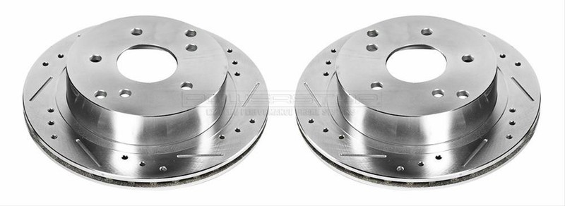 Power Stop Evolution Drilled & Slotted Rotor AR8221XPR