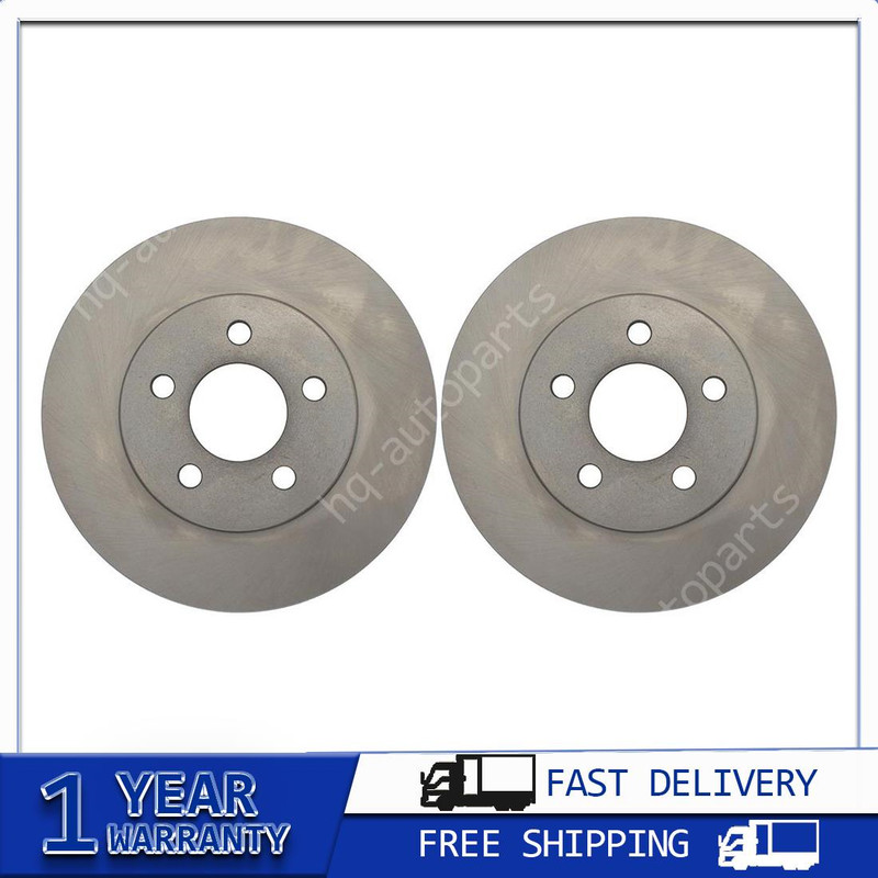 2x C-Tek Front Disc Brake Rotor Fits Dodge Caravan 1996~2000