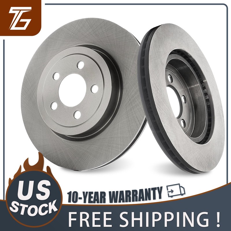 Front Brake Rotors Vented for 2007-2015 Lincoln MKX 2007-2014 Ford Edge AWD
