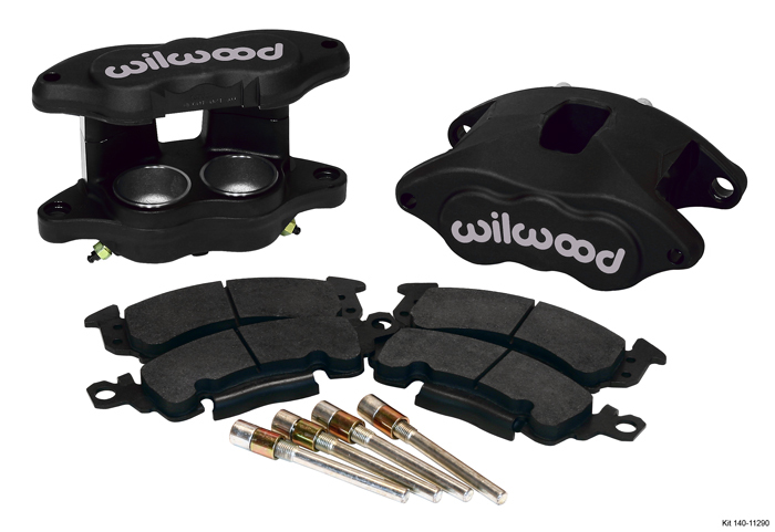 1959-1964 Chevy Impala Disc Brake Kit Black Wilwood Calipers & Master & Line Kit gallery