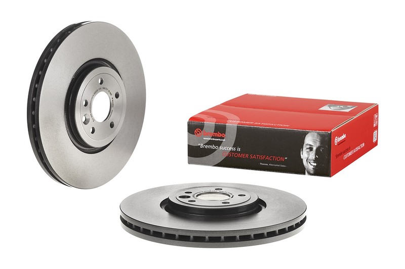 Brembo Front Left or Right 350mm Pillar Vented Brake Disc Rotor For Jaguar XE XF