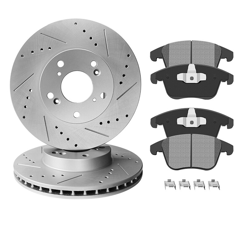 REAR Disc Rotors + Brake Pads for 2008 – 2011 Toyota Camry Avalon Lexus ES350