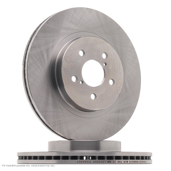 2X APEC Front Brake Discs for SUBARU XV 2017- 294mm Vented DSK4100 gallery