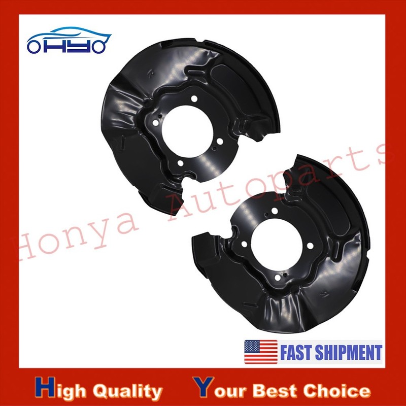 FRONT BRAKE DUST SHIELDS SET FIT FOR 1995-2004 TOYOTA 4RUNNER47704-35091