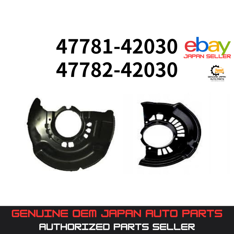Toyota Genuine RAV4 2001-2005 Front Disc Brake Dust Cover Left Right Pair OEM