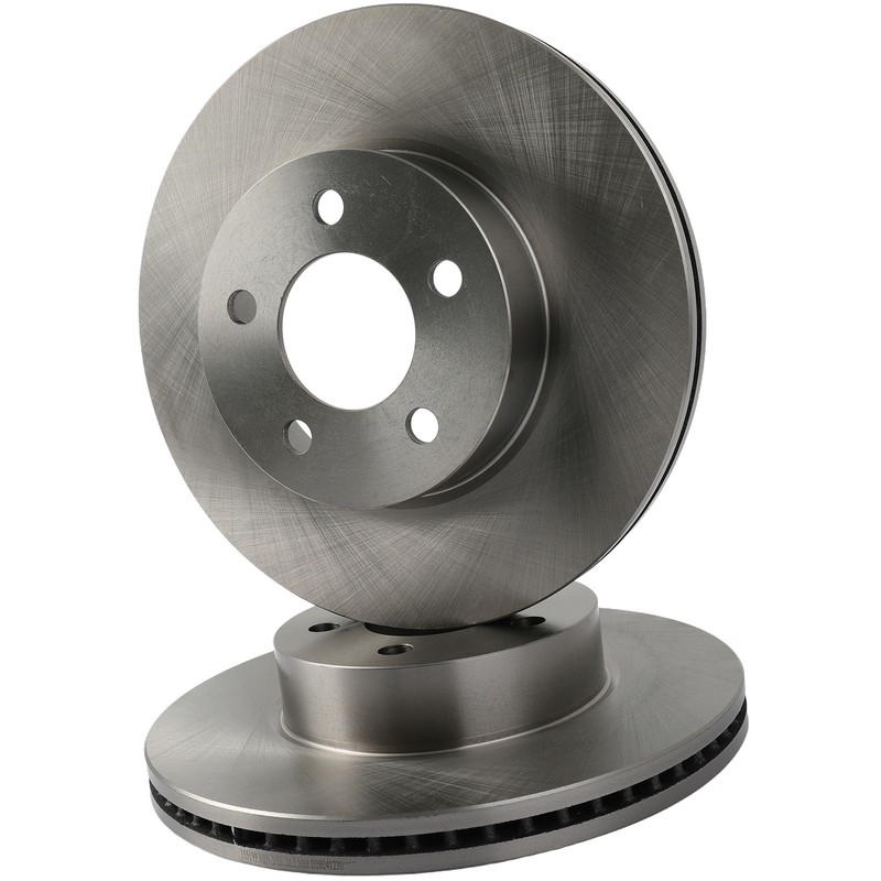 Fits Ford Explorer Sport Front Brake Solid Rotors And Ceramic Pads 54097 833 gallery