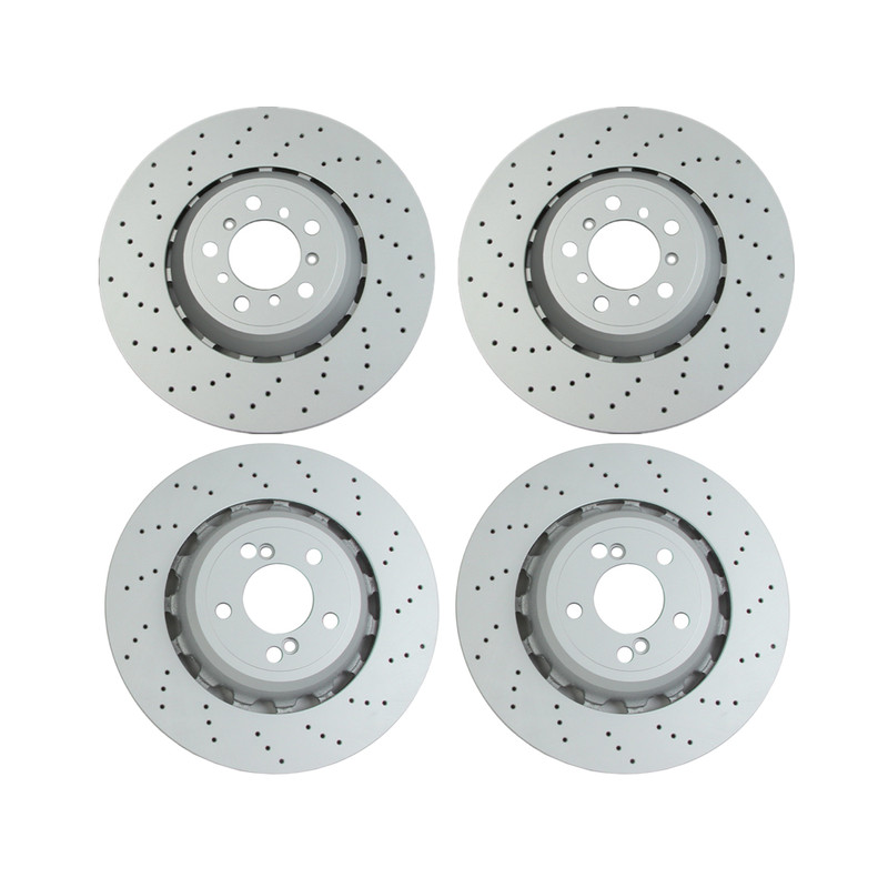 4Pcs Rear Front Left&Right Brake Disc Rotor For 2015-2020 BMW F87 F80 F82 M3 M4 gallery