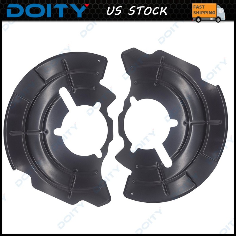 For 05-2010 Jeep Grand Cherokee Commander Front Left & Right Brake Dust Shield gallery
