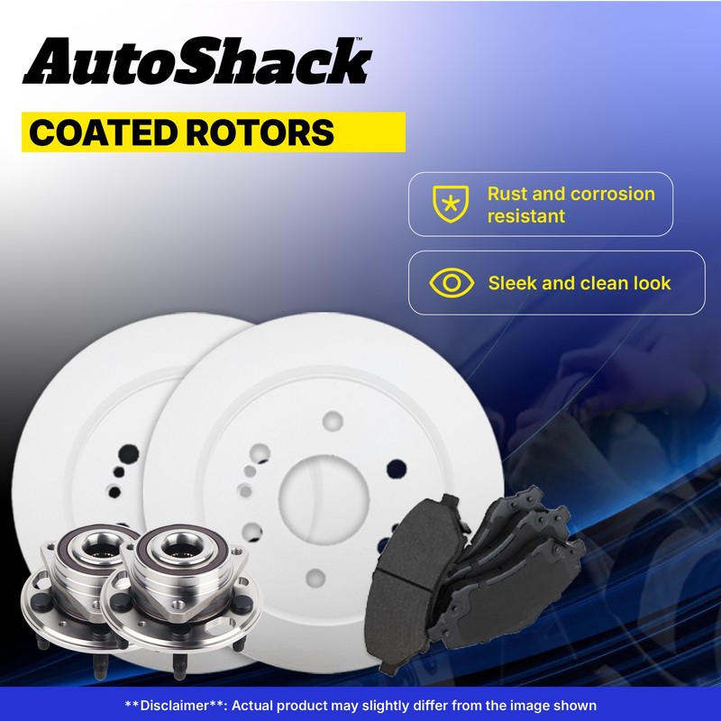 Rear Brake Rotors Ceramic Pads Hubs for Toyota, Corolla 2020-2022 gallery