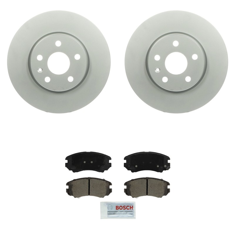 Bosch Disc Brake Rotor Kit For GMC Terrain Equinox Impala Chevrolet Equinox