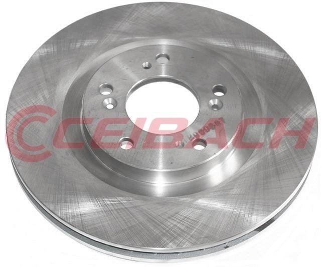 2x Ceibach Front Brake Discs Pair 300mm Vented Fits Honda S2000 45251S2A000