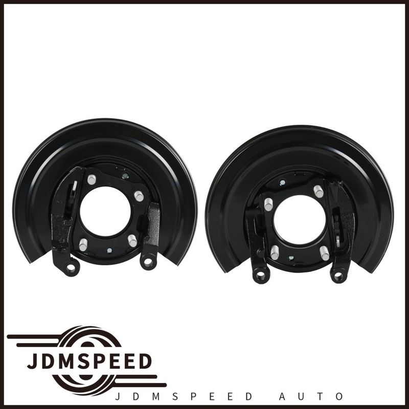 For Ford F-Series 2005-2012 Rear Left & Right Side Loaded Brake Backing Plate gallery