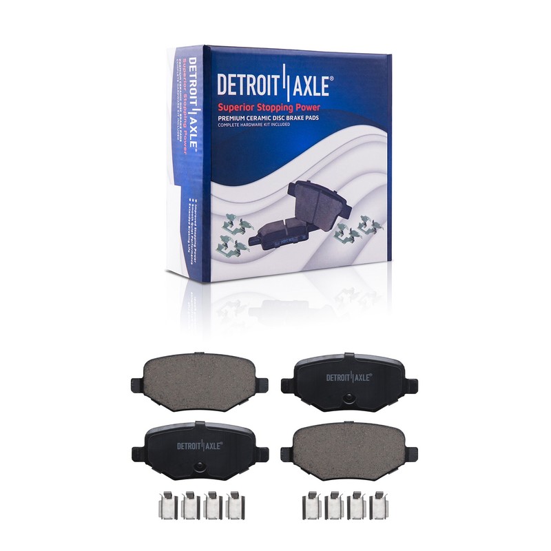 Front & Rear Brake Pads Rotors for 2013-2019 Ford Taurus gallery