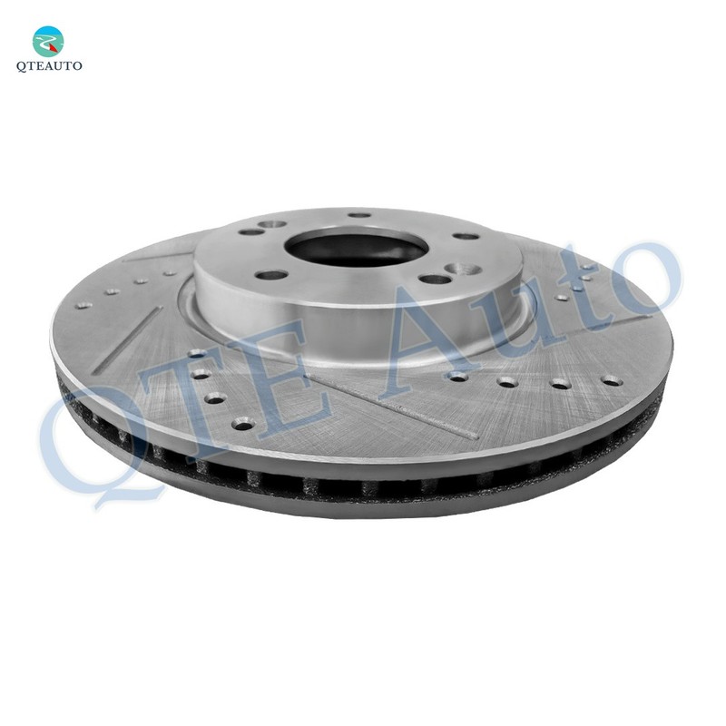 Front Drilled Slotted Brake Disc Rotors 280mm For 2014-2020 KIA Soul gallery