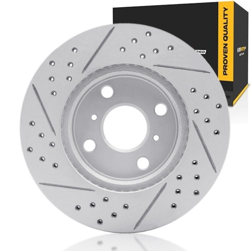 For Toyota Yaris 2006-2019 Brake Rotor | 55 mm. / 2.17 in. Center Hole Diameter