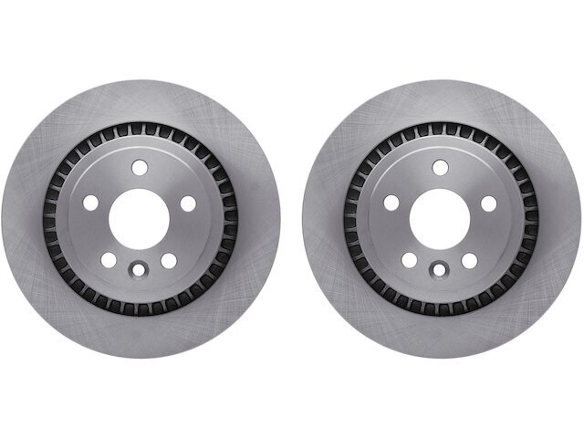 Dynamic Friction 51ZH47D Rear Brake Rotor Set Fits 2010-2017 Volvo XC60 Rotors