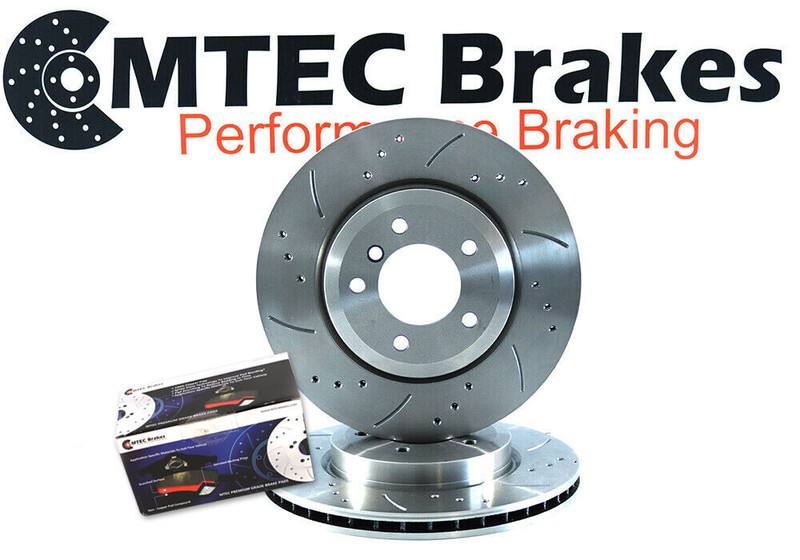 BMW X5 E70 3.0d 35d 40d Xdrive 06-10 Rear Brake Discs Mtec Pads