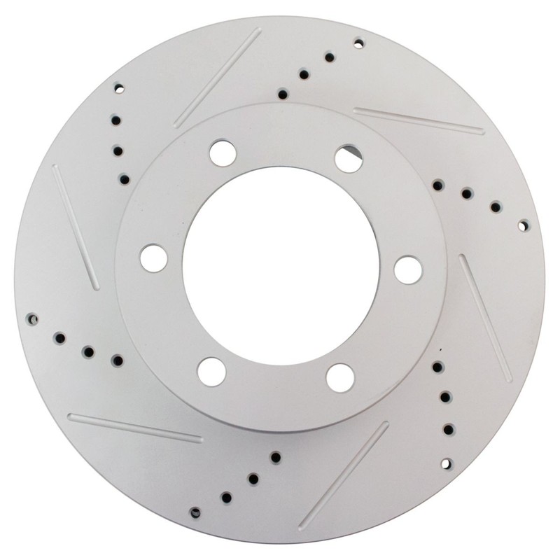 TRQ Front Brake Pad & Rotor Kit Fits 2001-2007 Toyota Sequoia 2000-2006 Tundra gallery