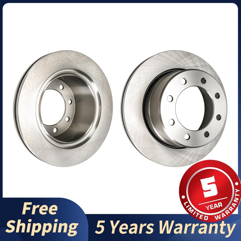 2x Rear Disc Brake Rotors For 2009-2010 Dodge Ram 2500 2011-2024 Ram 2500 3500