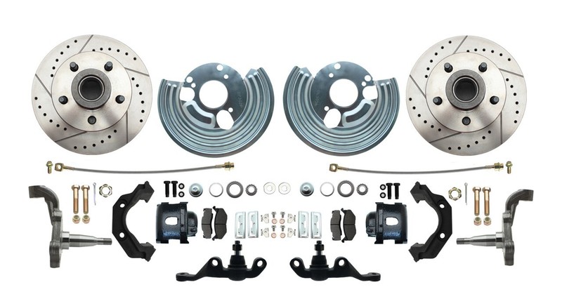 DBK6272A-40-LXB 1962-1972 Mopar A Body Small Bolt Pattern Disc Brake Conversion
