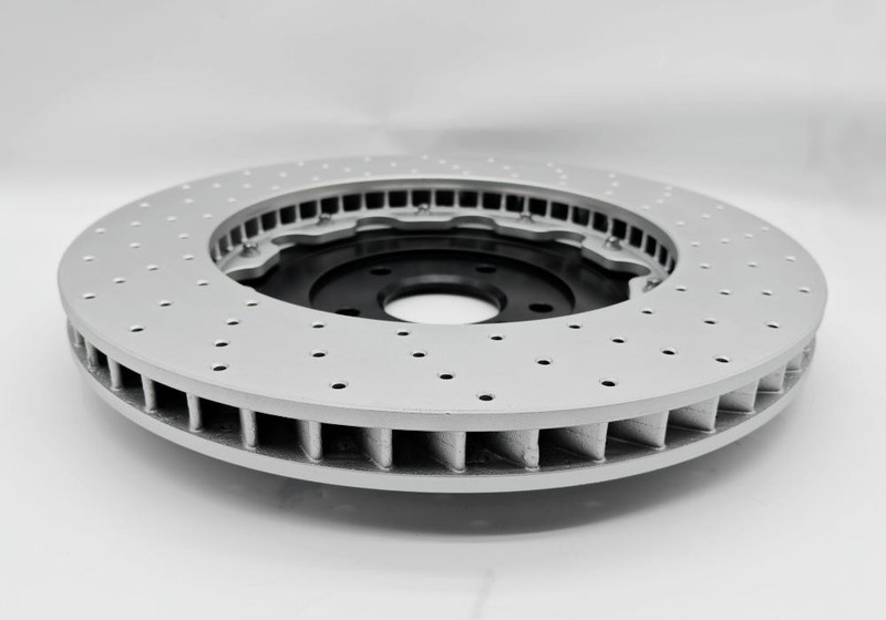 New Left For Nissan GT-R Front Brake Discs Rotor Drilled Floating - 40206KB50A gallery